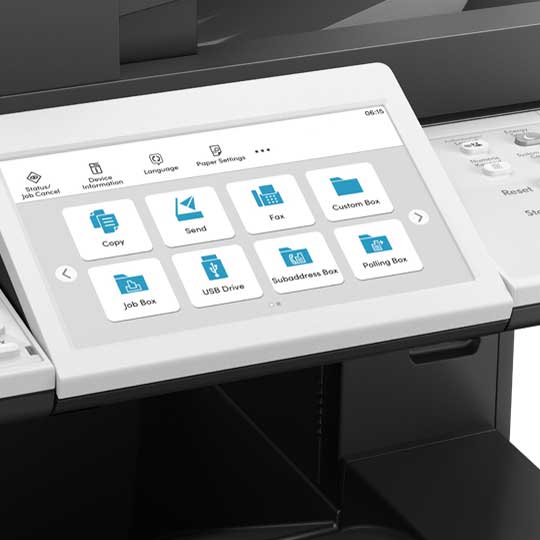 ECOSYS MA6000 Series Mono MFPs with a modern twist.